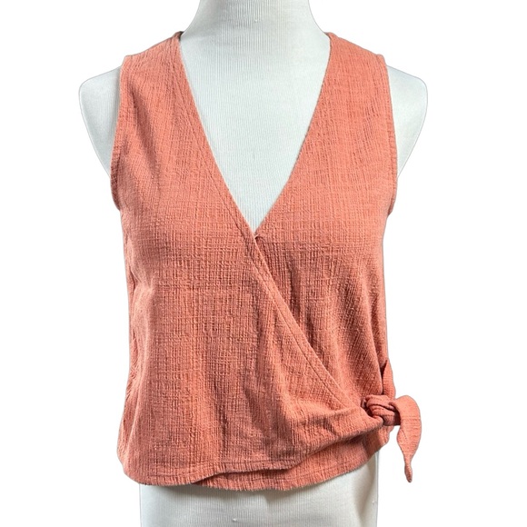 Madewell Tops - Peach Texture And Thread By Madewell Sleeveless Top